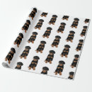 Search for rottweiler wrapping paper Puppy