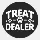 Search for dog treat stickers Heart shaped