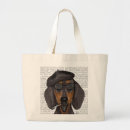 Search for dachshund tote bags Steampunk