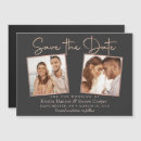 Search for rose gold save the date magnets Modern