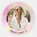 Search for rainbow birthday stickers Typography