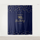 Search for 90th birthday backdrops Gold