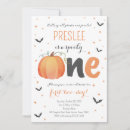 Search for spooky one first birthday Pumpkin