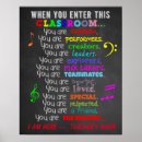 Search for rules classroom posters Teachers