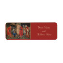 Search for religious christmas return address labels Virgin mary