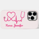 Search for nurse iphone cases Pink