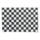 Search for black and white pillowcases Checkered