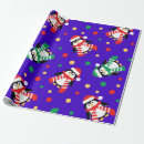 Search for purple christmas wrapping paper Penguin