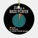 Search for bass guitar ornaments Band