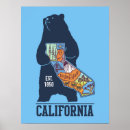 Search for california bear posters Vintage