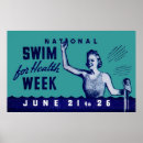 Search for vintage swimming pool posters Sports