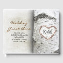 Search for wood heart guest books Tree