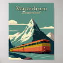 Search for vintage matterhorn posters Mountains