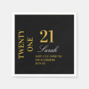 Search for 21st birthday napkins Cocktail