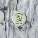 Search for dinosaur birthday buttons Jurassic