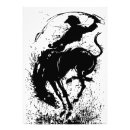 Search for black cowboy posters Black and white