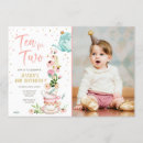 Search for tea for two birthday invitations For kids
