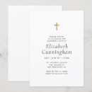 Search for cross funeral invitations White