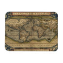 Search for world map magnets Antique