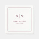 Search for red and black napkins Elegant