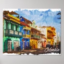 Search for colombia travel posters Watercolor