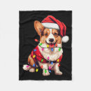 Search for corgi fleece blankets Xmas