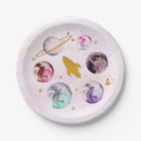 Search for solar system paper plates Rocket ship birthday