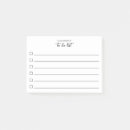 Search for name post it notes Checkboxes