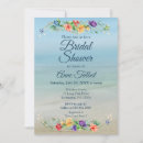 Search for seashell bridal shower invitations Pearls