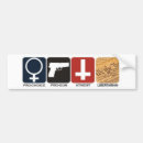Search for pro gun bumper stickers Liberal