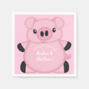 Search for pig napkins Girl