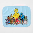 Search for burp cloths Cookie monster