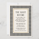 Search for checkerboard invitations Black and white