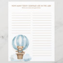 Search for baby shower guessing games Blue