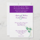 Search for purple black silver wedding invitations Modern