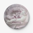 Search for 20th birthday plates Floral