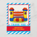 Search for bounce thank you cards Bouncy castle