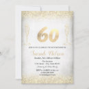 Search for wine glass birthday invitations Gold
