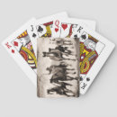 Search for western playing cards Horse