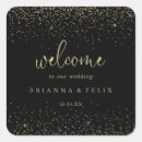 Search for welcome stickers Black