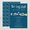 Search for two less fish invitations Couples shower