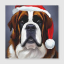 Search for st bernard christmas cards Cute