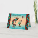 Search for native american birthday cards Kokopelli