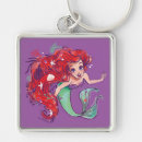 Search for disney princess keychains Ariel