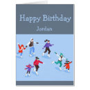 Search for ice skating birthday cards Winter