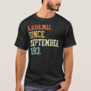 Search for legend since 1983 tshirts September