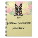 Search for german shepherd notebooks Alsatian