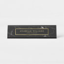 Search for black and gold name plates Real estate agent