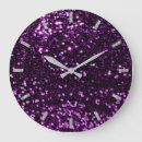 Search for purple clocks Sparkly