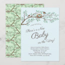 Search for bird baby shower invitations Egg